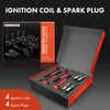 A-Premium (Blue) Set of 8 Ignition Coil Pack and Iridium