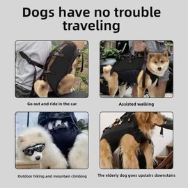 Pyhodi Portable Front Chest Pet Cat Dog Carrier Backpack, Adjustable Hands Breathable Mesh Travel Hiking Cycling Outdoor Bag, Constructed for Long Term Use (M)