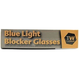 TuffWork Blue Light Blocker Eye Glasses Reduce Eye Fatigue from Electronic Devices