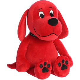 Aurora® Sitting Clifford® Stuffed Animal - Childhood Nostalgia - Lasting Companionship - Red 14 Inches