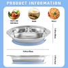Stainless Steel Baby Suction Plates: Divided Plates Designed for Babies