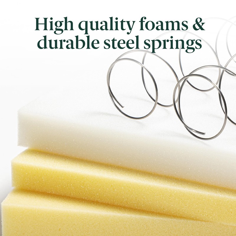 Zinus 6 Inch Foam and Spring Hybrid Mattress [New Version],