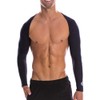 SParms Premium Sun Protection Shoulder Wraps (Black, Medium)