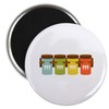 CafePress Spice Rack Magnets 2.25" Round Magnet, Refrigerator Magnet