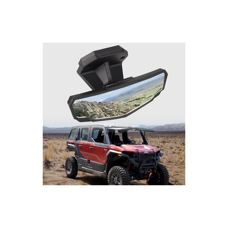 AUPOWER Rear View Mirror for 2024 Polaris XPEDITION XP/ADV Accessories,