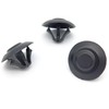 VVO 10 x Black Plastic Bonnet Bonnet Clips