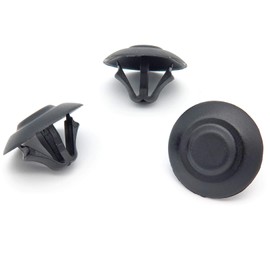 VVO 10 x Black Plastic Bonnet Bonnet Clips