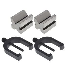 Precision Engineers Vee Blocks Clamp Set - V Block Matched Pair 1-5/8'' x 1-1/4