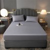 Fitted Sheet 100% Egyptian Cotton 600 Thread Count 16"/40CM Extra