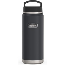 THERMOS ICON SERIES - Botella de agua con tapa de rosca - 40 onzas, granito, botella de agua aislada al aspiradora de acero inoxidable con tapa