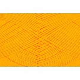 Gründl Big Mamma Plain Knitting & Crochet Yarn with Wool-Like Character Made of 100% Polyacrylic, 400 g/1040 m, Needle Size: 3.5 - 4.5, 1 x 400 g), Curry Yellow, 29 x 16 x 12 cm