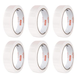 ANSIO Cellotape Clear Tape 24mm x 50m - Pack of 6 Rolls