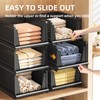 MSHOMELY Folding Closet Organizer and Storage for Shelves, 5 Pack