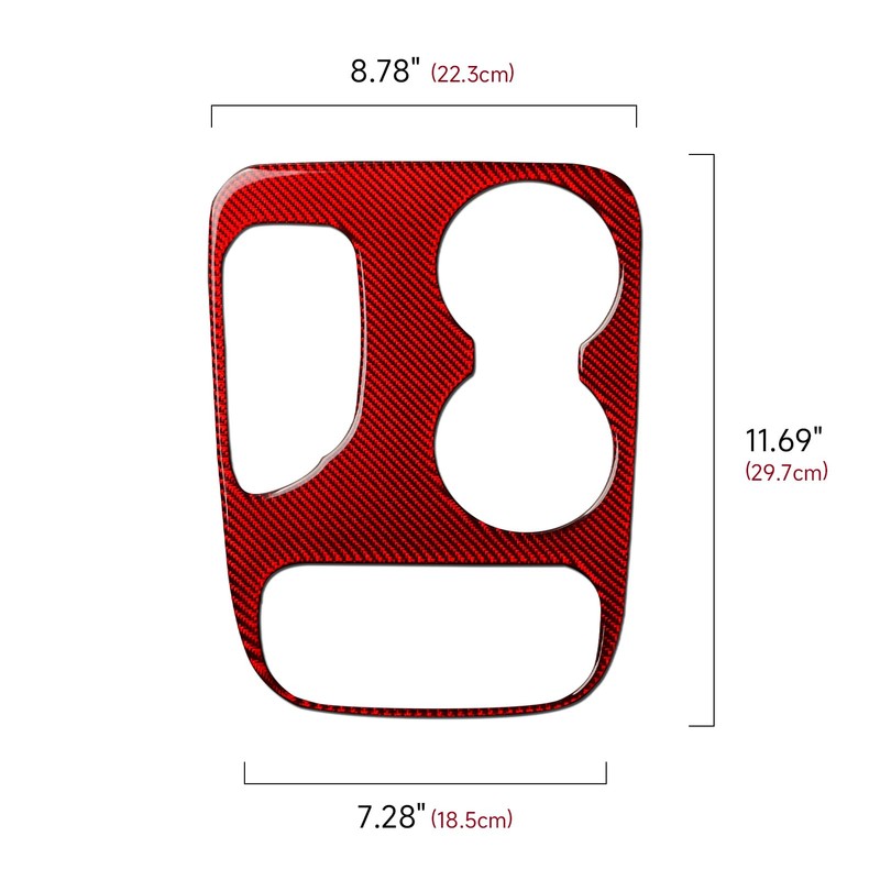 BRMYL Car Gear Shift Panel Decals for 2018-2020 Dodge Durango