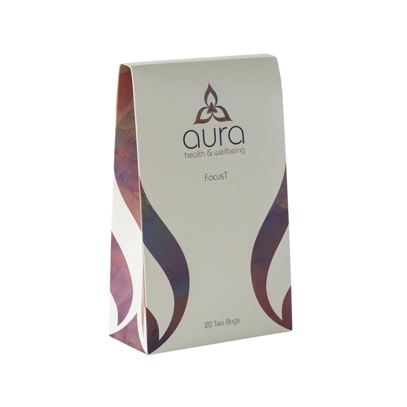 FocusT | Aura Herbal Tea | Caffeine-Free Mental Alertness |