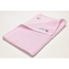 Imabari Towel, Antibacterial, Deodorizing, Face Towel, "NiowanNo" 100% Cotton (13.4 x 33.5 inches (34 x 85 cm), Pink)