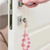 Capaneus Braided Key Pendant for Girls Women, pink
