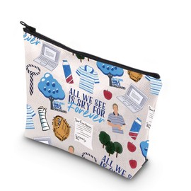 WCGXKO Musical Inspired Gift Musical Theatre Fans Gift West End Theatre Zipper Pouch Makeup Bag (All WE See CA)