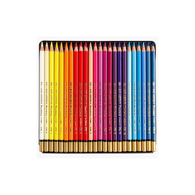 KOH-I-NOOR 3727 Mondeluz Aquarell Coloured Pencils - Assorted Colour (Set