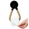 Toilet Roll Holder Rope Toilet Paper Holder Wall Mounted Towel