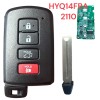 KEYXPRESS For Toyota Highlander 2014-19 Remote Key Fob 89904-0E121 / 89904-0E120 -2110