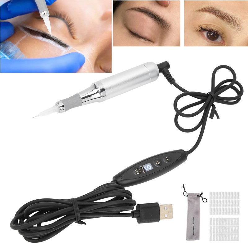Professional Microblading Machine Strong Power Eyebrow Eyeliner Tattoo Pen Machine