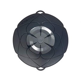 Kochblume Original Boil Over Stopper 14-20 cm, charcoal, 25 cm