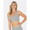 Boody Padded Shaper Crop Bra, Black / L
