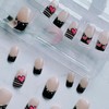 Valentine's Day Press on Nails Medium Love Patch Nails Polka