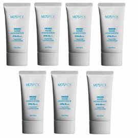 MD's Pick Unscented Moisture Sunscreen 50mlx7 Total 350ml SPF50+PA++++ For all skin types Unscented and colorless / 엠디스픽 무향자차 수분 선크림 50mlx7 총350ml SPF50+PA++++ 모든피부용 무향무색