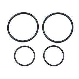 Captain O-Ring – Replacement O-Rings for Rusco/Vu-Flow Spin-Down, Sediment Trap Filters (2 Sets) [Select Size .75OR, 1OR, 1.5OR, or 2OR] (1.5" Filter (1.5OR) - 2 Sets)