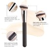Foundation Make Up Brush Set, Concealer Brush, 3-Piece Foundation Brush,