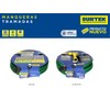 Surtek Manguera tramada verde 1/2", 6 metros