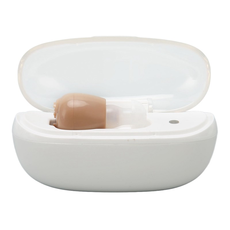 Hearing Aids Lightweight Rechargeable Magnetic Charging Case Mini Invisible Hearing