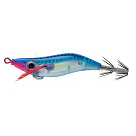 Yo-Zuri Squid Mini Aurora Floating Jig, Luminous Blue, 2-Inch
