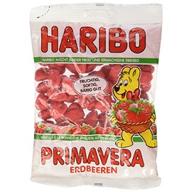 Haribo Primavera-Strawberries Gummi Candy 200 g