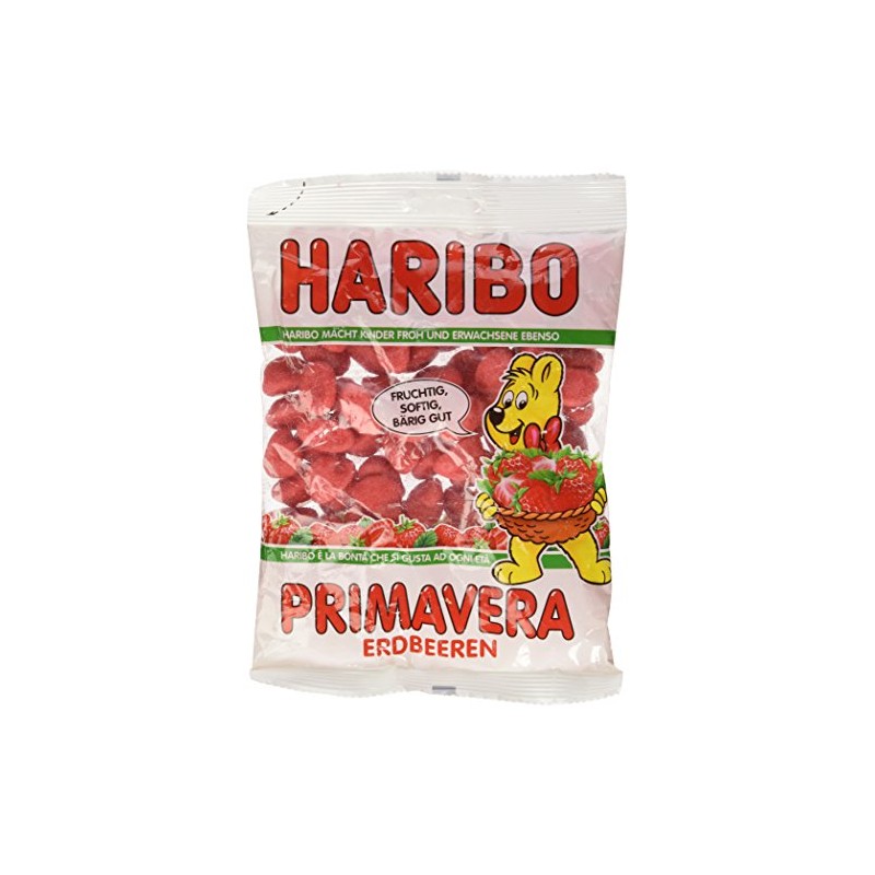 Haribo Primavera-Strawberries Gummi Candy 200 g