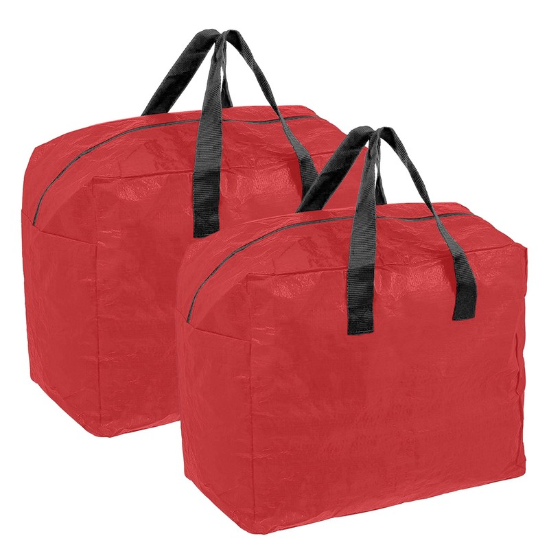 Ram® RED 3 Pieces HEAVY DUTY Large Christmas Tree Bag