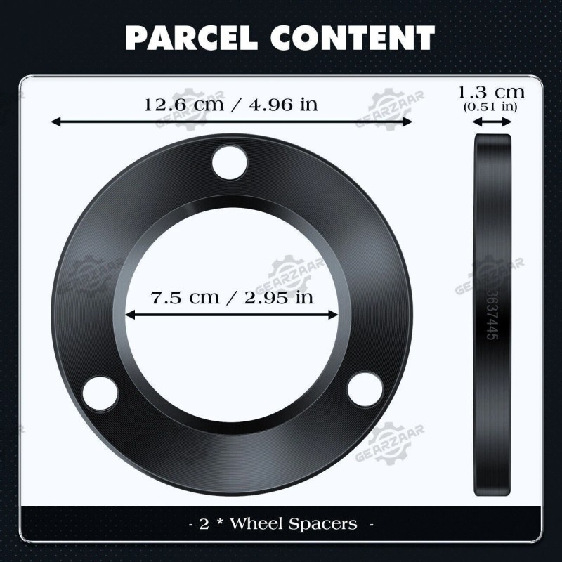 GEARZAAR 1" Front Leveling Spacer Lift Kit FOR 05-21 4Runner