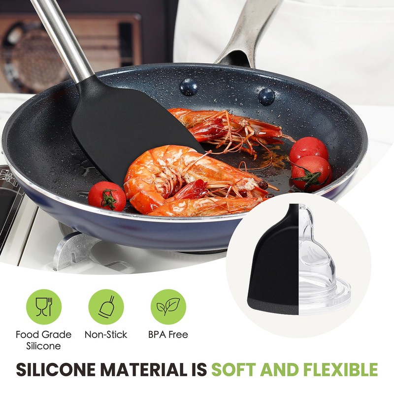 Fyvva Large Cooking Utensils Set, 35 Pcs Kitchen Utensils Set