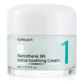 Numbuzin No.1 Pantothenic B5 Active Soothing Cream Todo Tipo De Piel
