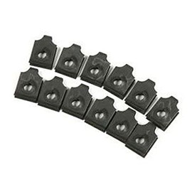 1963-1967 Corvette C2 Rocker Molding & Side Exhaust Upper Trim Retainer U-Nuts – 10-24 Thread – Steel – OE Style