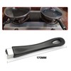 RSYHVG Pan Replacement Handle Black 183mm/7.2inch with Screw Nonstick Saucepan