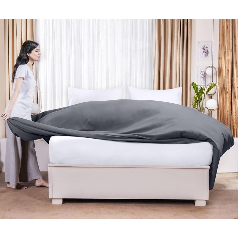 Utopia Bedding Flat Sheet - Soft Brushed Microfiber Fabric -