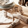 Alessi "GIROTONDO" Serviettenring, durchbrochen aus Edelstahl glänzend poliert, Hund, 25
