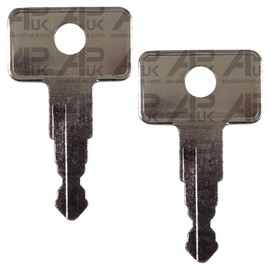 APUK 2x Ignition Switch Key Replacement for John Deere 2040 3220 6420 6600 Row Crop Tractor