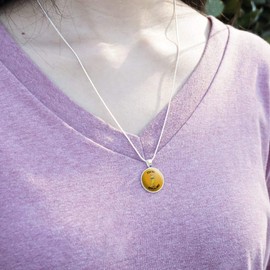 GRAPHICS & MORE You're Appealing Banana Funny Humor 0.75" Pendant with Sterling Silver Plated Chain