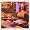 6 Pack Halloween Headbands for Celebration Party, Wide Holiday Hair