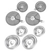 COZZIVITA GE Drip Pans and Stove Burner Element Unit Set,