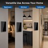 Lsliangmei 2.4GHz WiFi Smart Wall Touch Light Switch (Glass Panel,